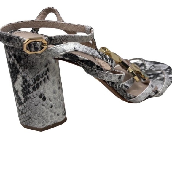 Louis Et Cie Strappy Block Heels Size 8.5  -  Please Read description - Picture 3 of 4